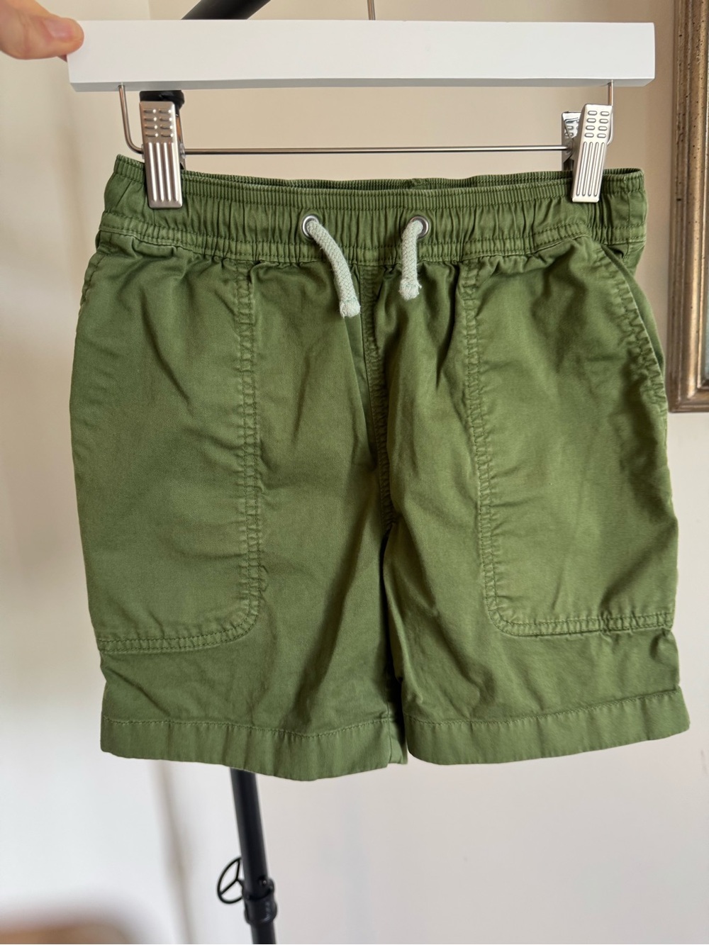 Crewcuts Olive Green Drawstring Athletic Shorts